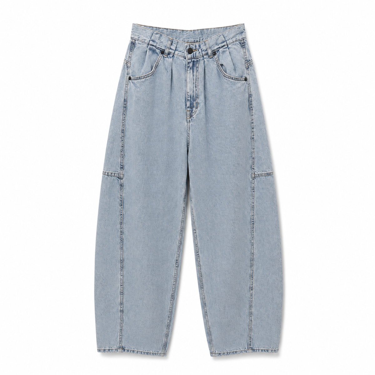 Jeansy z cienkiego denimu