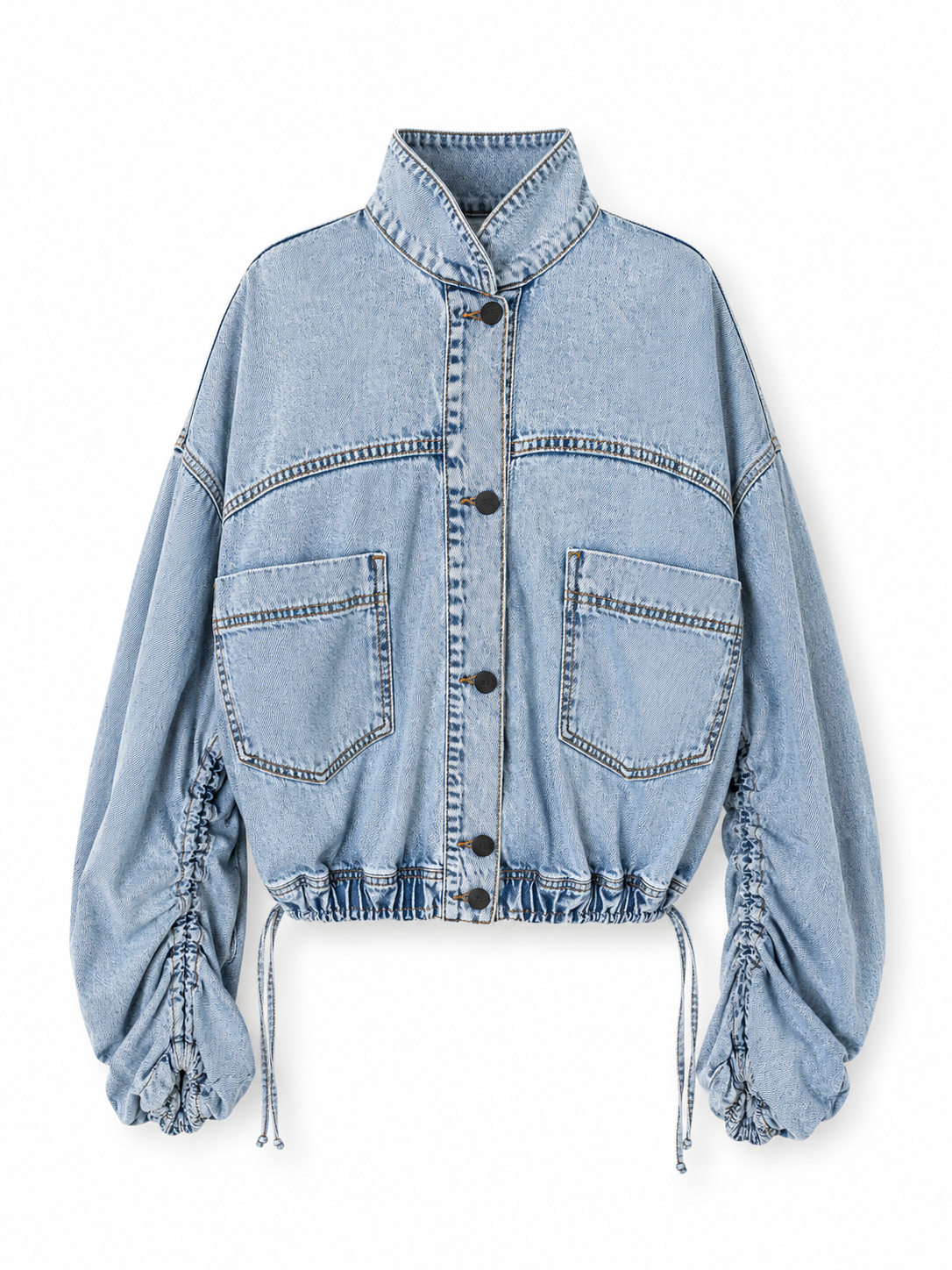 Kurtka Bomber Lekki Denim