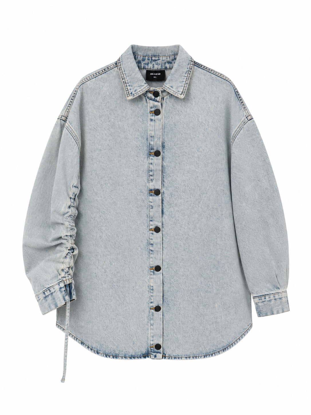 Koszula Smoky Blue z Regulacją Rękawów