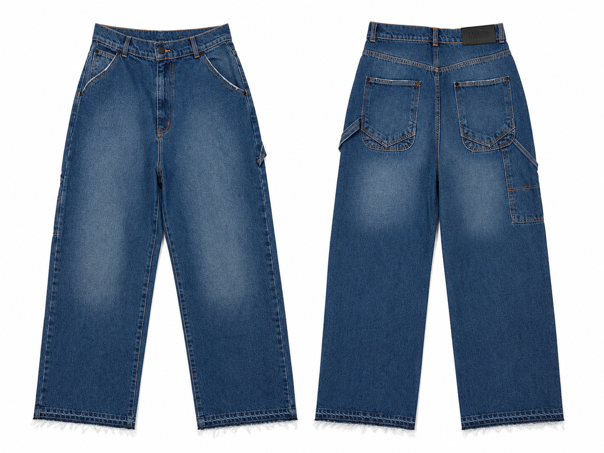 Jeansy Work Pants Indygo