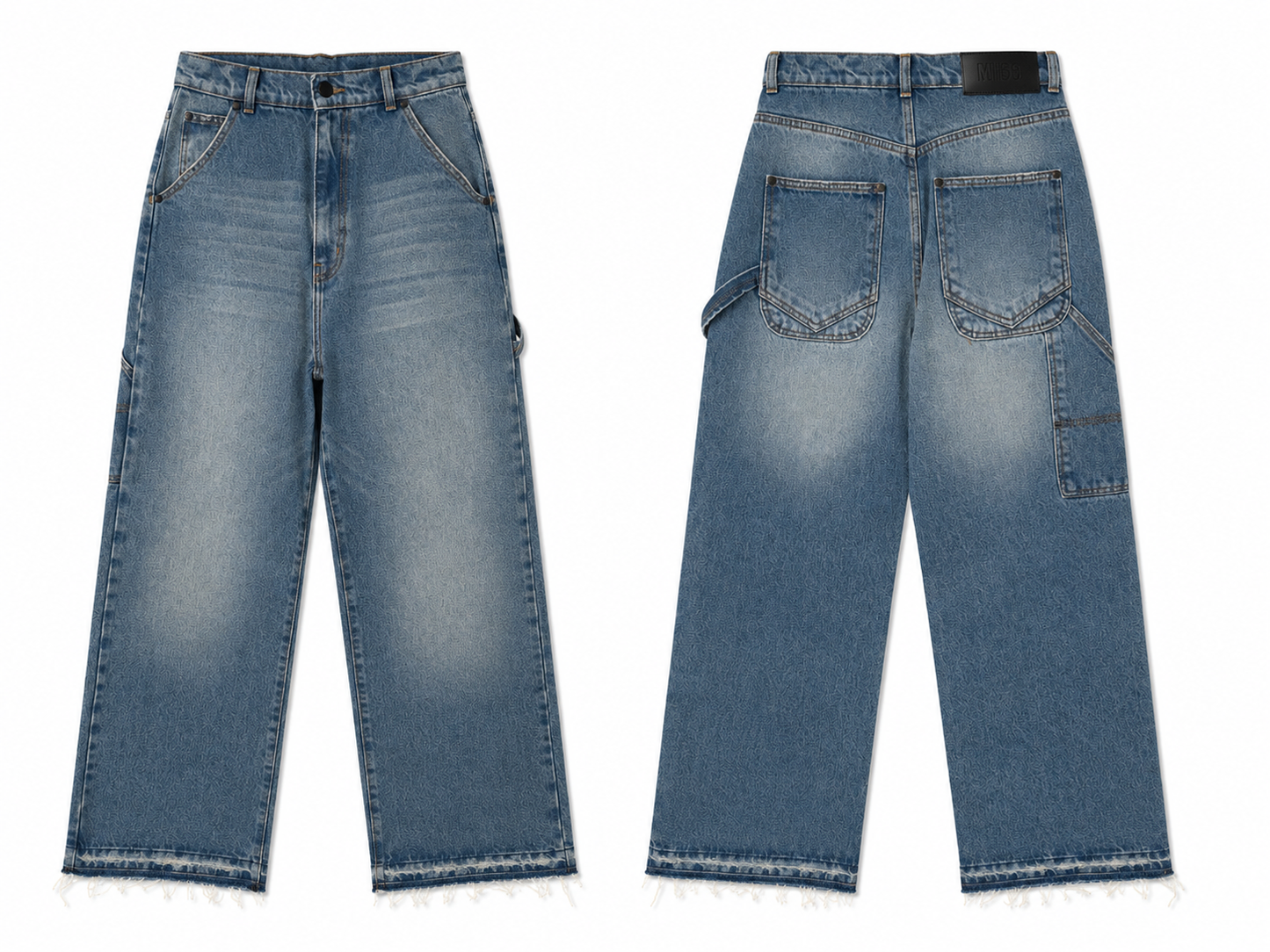 Work Pants Dusty Blue