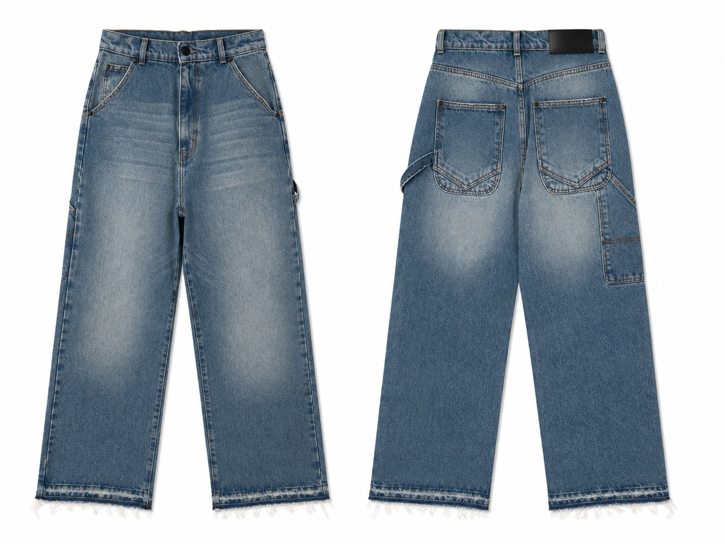 Work Pants Dusty Blue