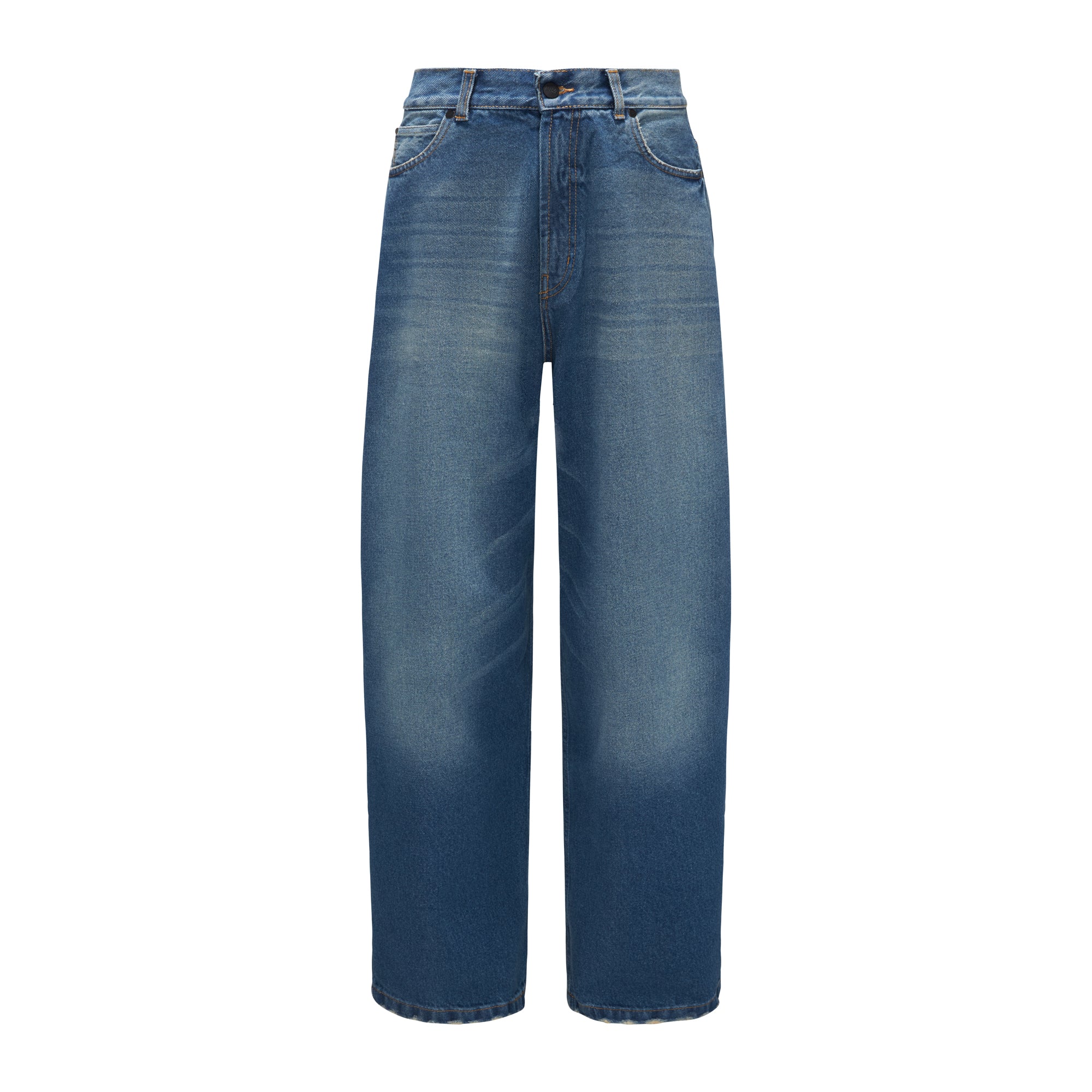 Jeansy High-Waist / Medium Blue